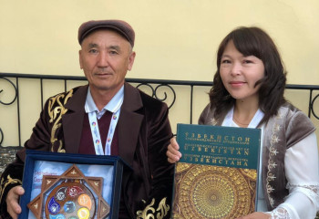 Мастер из Шортанды покорил жюри международного фестиваля народно-прикладного искусства в Узбекистане