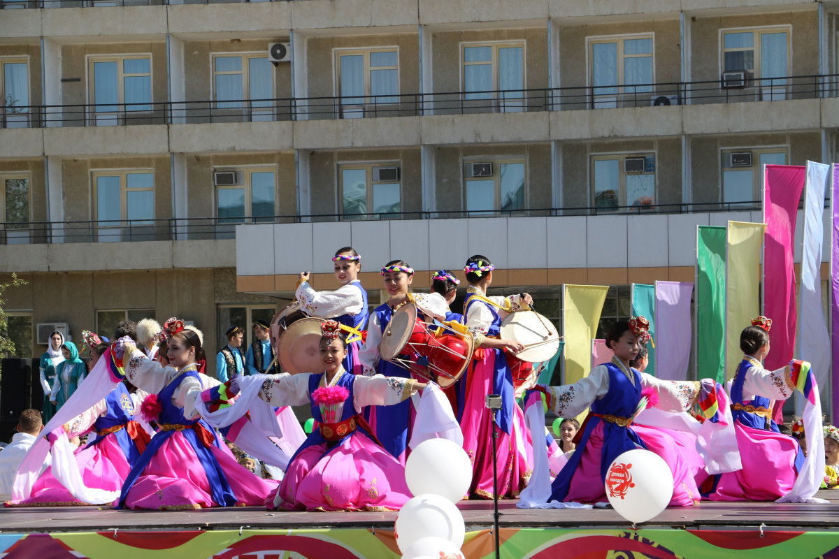 В Байконыре прошел традиционный городской фестиваль национальных культур