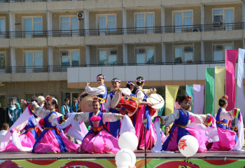 В Байконыре прошел традиционный городской фестиваль национальных культур