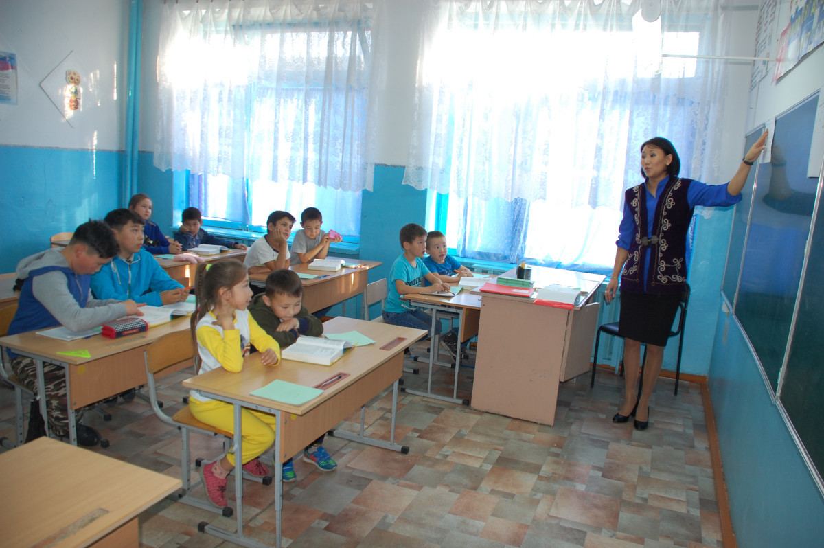 В Макушинском районе Курганской области впервые открыт класс казахского языка