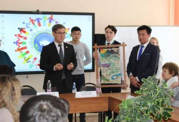 В Карагандинской области состоялось открытие молодежного клуба «Жарасым» 