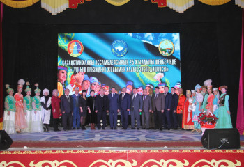 Жангалинский район ЗКО принял эстафету народной экспедиции «Тұңғыш Президент жолымен» в рамках 25-летия АНК