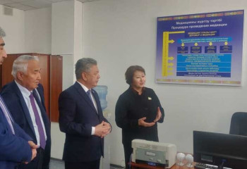 Сенатор Л. Сулеймен в Доме дружбы Талдыкоргана ознакомилась с работой центра медиации