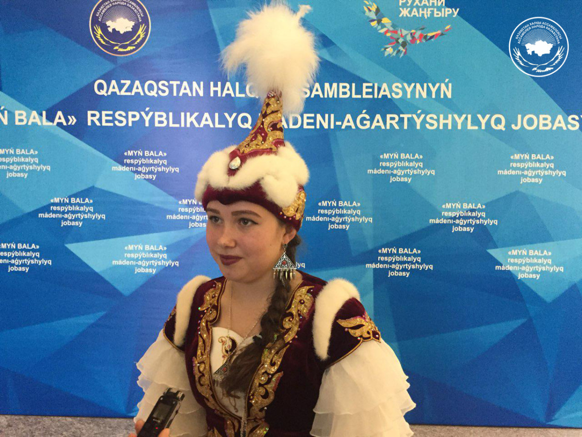 Irina Moisseyeva: Our language and culture develop thanks to Assembly of people of Kazakhstan