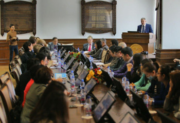 Online conference with participation of 35 APK departments was held in ENU