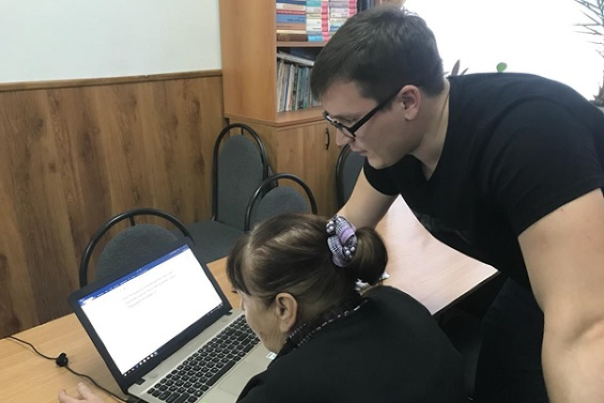OLDER GENERATION IS ACTIVELY LEARNING BASICS OF COMPUTER LITERACY IN ASTANA