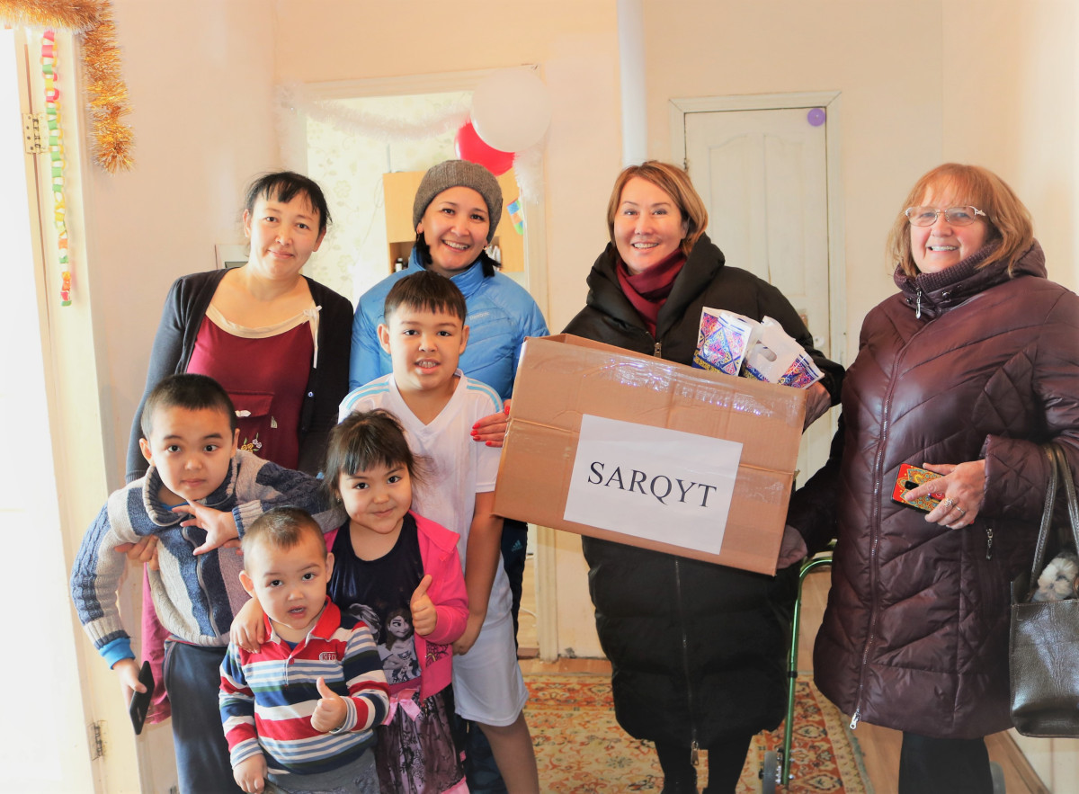 CHARITY ACTIVITY OF THE ASSEMBLY OF PEOPLE OF KAZAKHSTAN TAKEN UP BY REGIONS