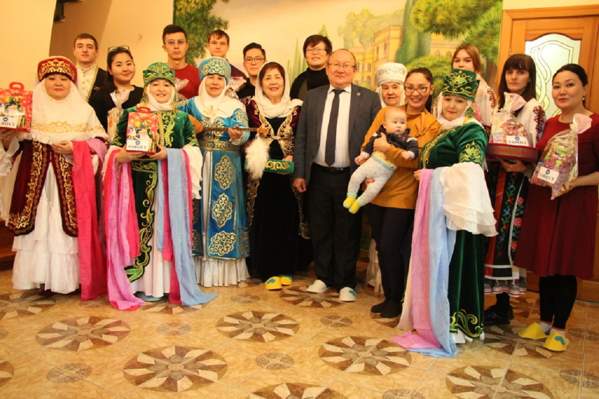 BRIGHT RITUAL OF CUTTING FETTERS HELD AT PAVLODAR HOUSE OF MOTHERS