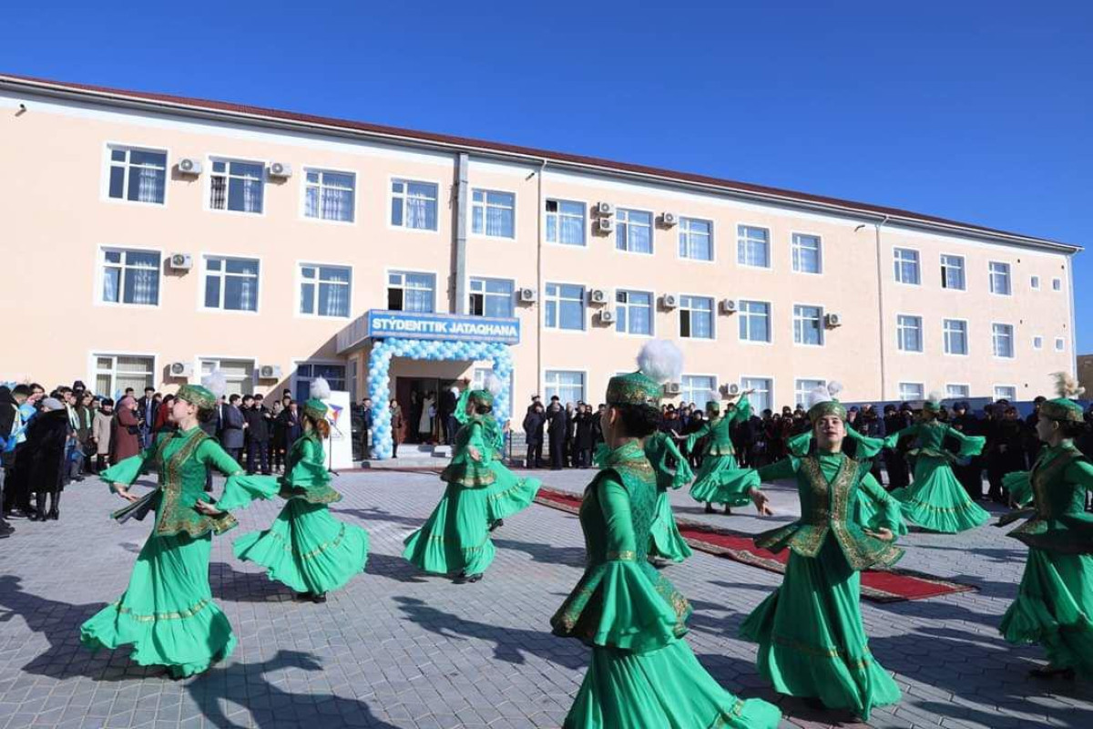 A MODERN DORMITORY FOR STUDENTS WAS PUT INTO OPERATION AS PART OF PPP IN AKTAU
