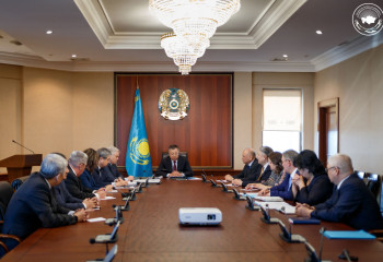 ZHANSEIT TUIMEBAYEV: INTER-PARTY DIALOGUE THAT HAS NO ANALOGUES IN THE WORLD PRACTICE OF PARLIAMENTARISM HAS BEEN ESTABLISHED
