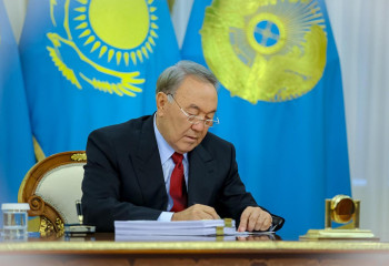 FIRST PRESIDENT OF THE REPUBLIC OF KAZAKHSTAN NURSULTAN NAZARBAYEV HELD A NUMBER OF MEETINGS