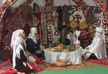 MEMBERS OF MOTHERS’COUNCIL CONDUCTED KAZAKH RITES RELATED TO CHILDREN IN SHYMKENT