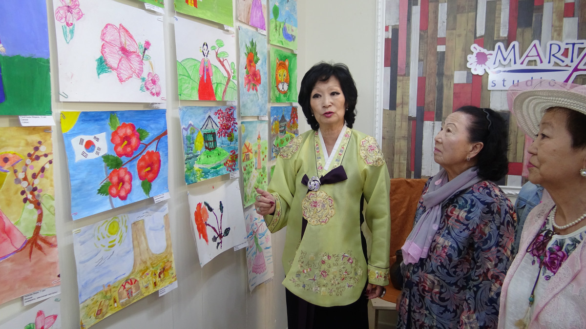 EXHIBITION OF YOUNG ARTISTS IN AKTAU: KOREAN NATIONAL MOTIFS AND SEVEN FACETS OF THE GREAT STEPPE