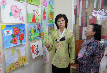 EXHIBITION OF YOUNG ARTISTS IN AKTAU: KOREAN NATIONAL MOTIFS AND SEVEN FACETS OF THE GREAT STEPPE