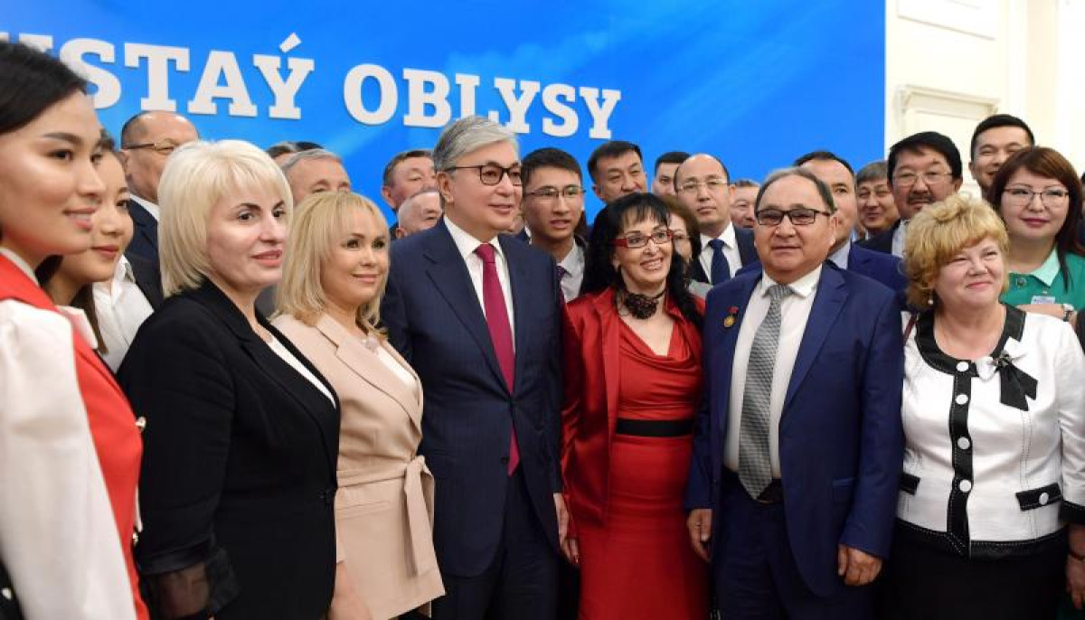 PRESIDENT OF KAZAKHSTAN MET WITH THE PUBLIC OF THE REGION IN THE HOUSE OF FRIENDSHIP OF AKTAU