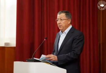 Zhanseit Tuimebayev addressed to the youth