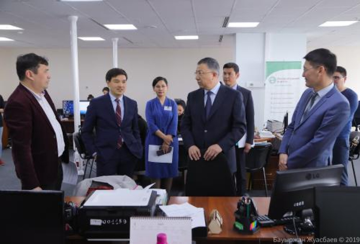 ZHANSEIT TUIMEBAYEV VISITED OFFICE OF LEADING KAZAKHSTAN MEDIA