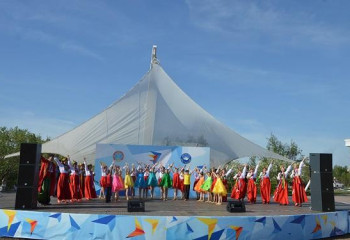 SUNDAY CONCERT OF UKRAINIAN AND GERMAN ETHNO-CULTURAL ASSOCIATIONS HELD IN THE CAPITAL'S PARK