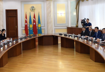 KAZAKHSTAN AND TURKEY AGREED TO COOPERATE IN THE DEVELOPMENT OF TURKESTAN