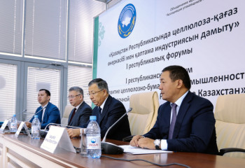 Zhanseit Tuimebayev: State support for the paper industry is important for export capacity building