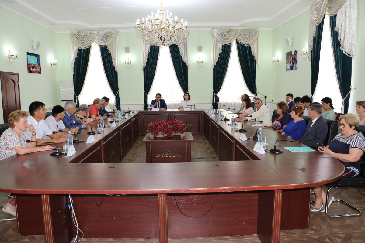  APK OF KYZYLORDA REGION DEDICATED THE CONFERENCE TO VICTIMS OF POLITICAL REPRESSION AND FAMINE