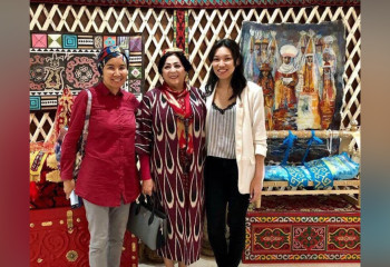 MEMBER OF THE EURASIAN ART GUILD VISITED CAPITAL'S FRIENDSHIP HOUSE
