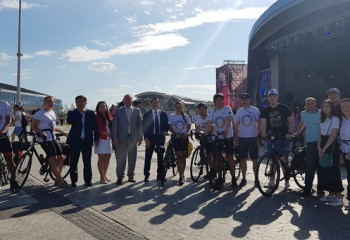 FROM LONDON TO NUR-SULTAN: 6 KAZAKHSTANI CYCLISTS RODE 6000 KM IN 68 DAYS