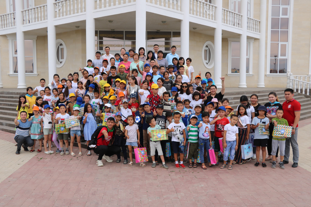 EXCURSION TO URALSK FRIENDSHIP HOUSE WAS ORGANIZED FOR CHILDREN FROM ARYS