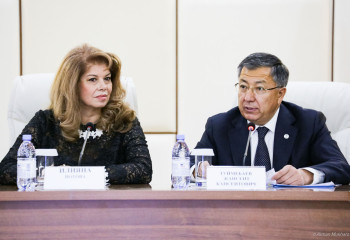 Zhanseit Tuimebayev Meets Vice President of Bulgaria