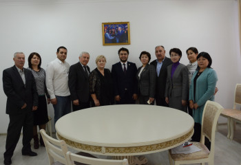 Sh. Pulatov met with Heads of Atyrau regional ethno-cultural associations