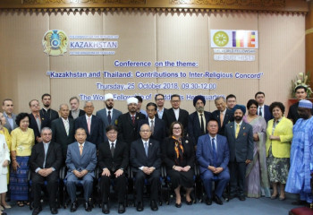 Таиланд Астанадағы діндер лидерлері Съезін екі жылда бір рет өткізуді ұсынды