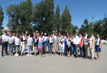 Астана күніне орай мерекелік акция өтті