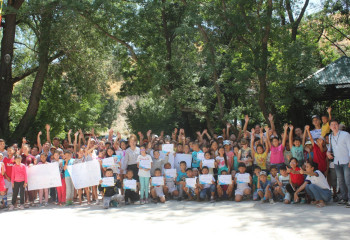 Жамбыл облысының балалар сауықтыру лагерлерінде дәрістер өтті