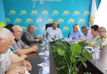 Павлодар облысы Железин ауданындағы  Қоғамдық келісім кеңесінің отырысы