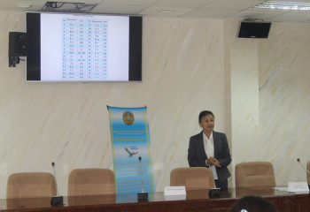 «Қазақ тілінің жаңа көкжиегі – латын әліпбиі» тақырыбында дәріс өтті