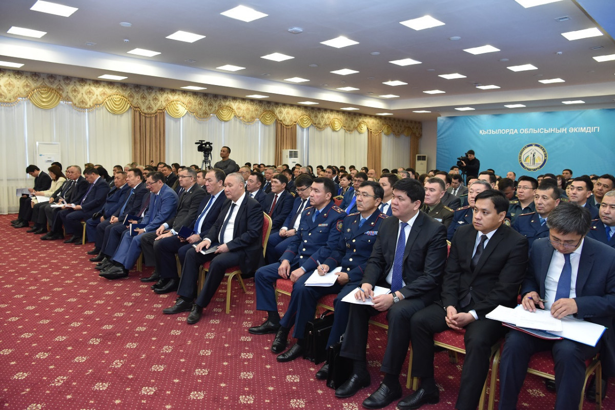 Президент Жолдауын түсіндіру жөніндегі республикалық ақпараттық топ Қызылорда облысында болды