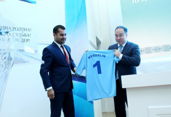 Ақмола облысында Қазақстан бойынша Ассамблеяның алғаш футбол командасы құрылды