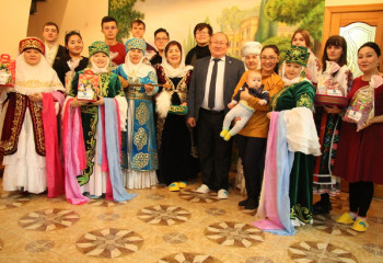 Павлодардағы Аналар үйінде «тұсау кесу» рәсімі өтті