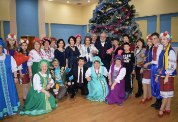 Аймақтарда этномәдени орталықтар Рождество мерекесін кеңінен атап өтті