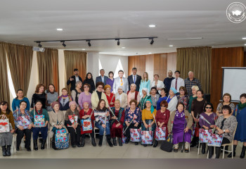 Астанада түрік этномәдени орталығы Қазақ зағиптар қоғамымен бірлесіп мерекелік шара өткізді