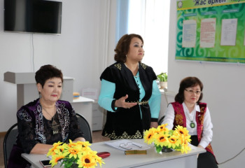 Ақтөбе облыстық ҚХА Алға ауданында Елбасының «Ұлы даланың жеті қыры» бағдарламалық мақаласын түсіндірді