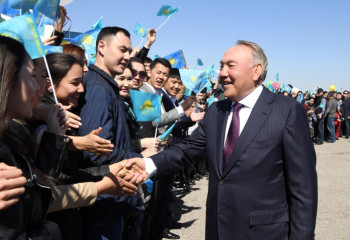 Қазақстан Республикасының Тұңғыш Президенті – Елбасы Алматыға барды