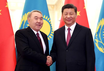 Қазақстанның Тұңғыш Президенті Нұрсұлтан Назарбаев Қытай Халық Республикасының Төрағасы Си Цзиньпинмен кездесті
