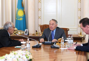 Елбасы Нұрсұлтан Назарбаев академик Серік Қирабаевты қабылдады