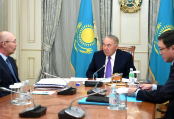 Қазақстанның Тұңғыш Президенті «Астана» халықаралық қаржы орталығының басқарушысы Қайрат Келімбетовті қабылдады