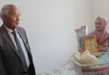 Алматы облыстық ҚХА «Қасиетті Домбыра» акциясын өткізді