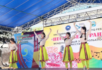   ﻿Петропавлда қала күніне орай халықаралық этнофольклорлық фестиваль өтті