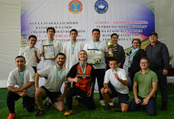 Елордада ҚХА-ның арнайы жүлдесі үшін мини-футболдан жарыс өтті