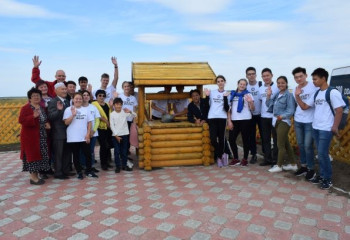 Қостанай облысының жастары аймақтағы киелі жерлерді аралады