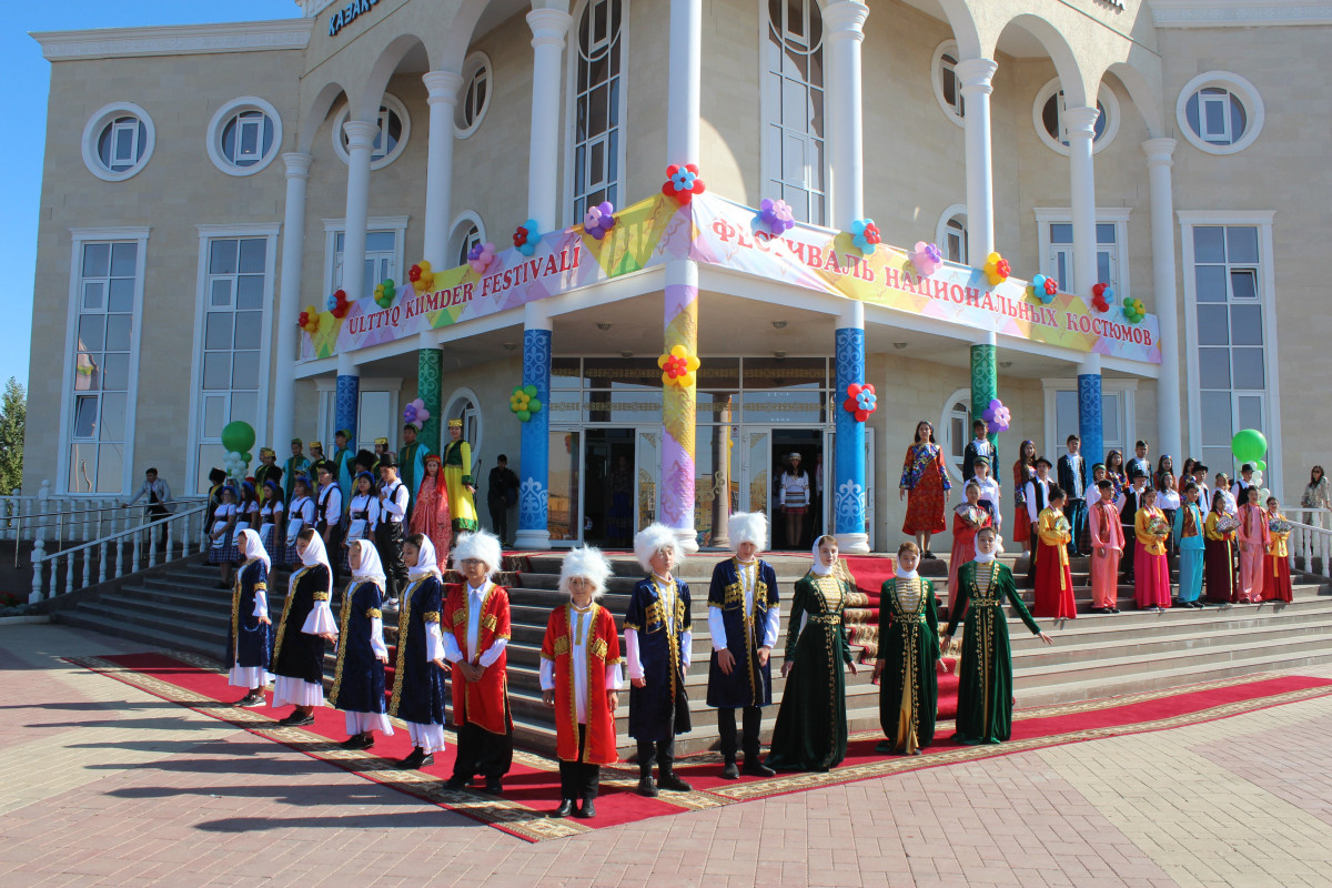 Оралда ұлттық киімдер фестивалі өтті